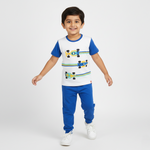 Half Sleeves Unisex T-Shirt & Joggers Set | Formula Racing