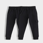 2 Pcs Interlock Joggers | Black