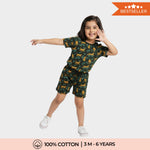T-Shirt & Shorts Unisex Co-ord Set | Cheetah Chase