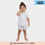 T-Shirt & Shorts Unisex Co-ord Set | Bear Forest