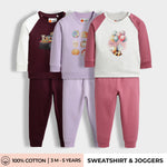 3 Pack Sweatshirt & Joggers | Bee, Sweet Treats, Adventure