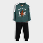 Full Sleeves Unisex T-Shirt & Joggers Set | Race To Win