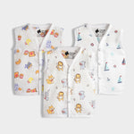 3 Pack Muslin Jhabla | Sailor, Jungle Jingles, Breakfast