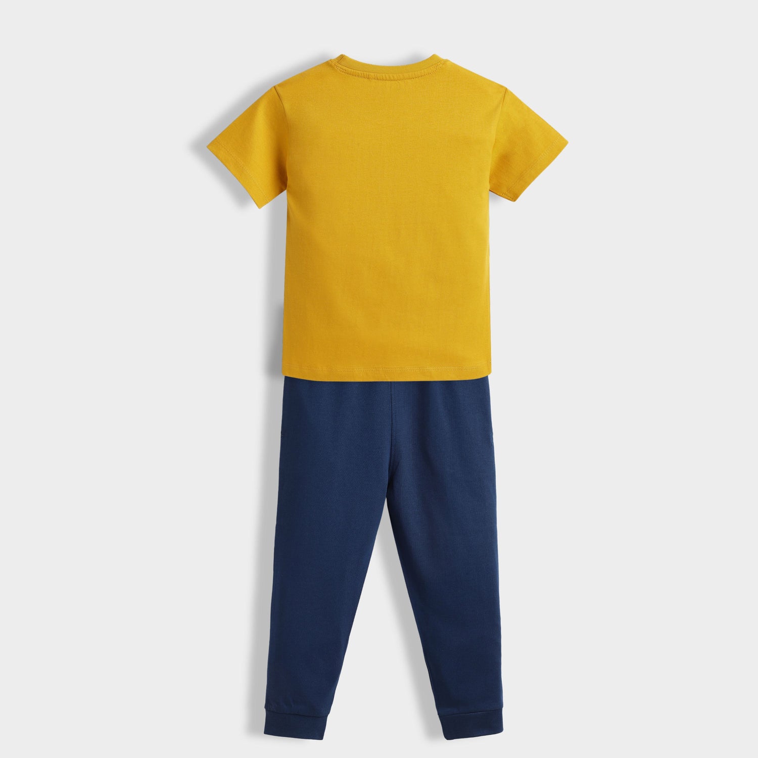 Half Sleeves Unisex T-Shirt & Joggers Set | Road Trip