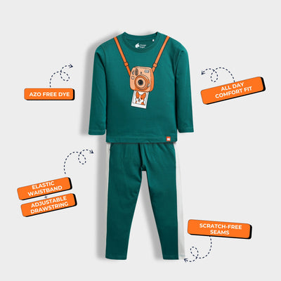 Full Sleeves Unisex Co-ord Set | Mini Camera