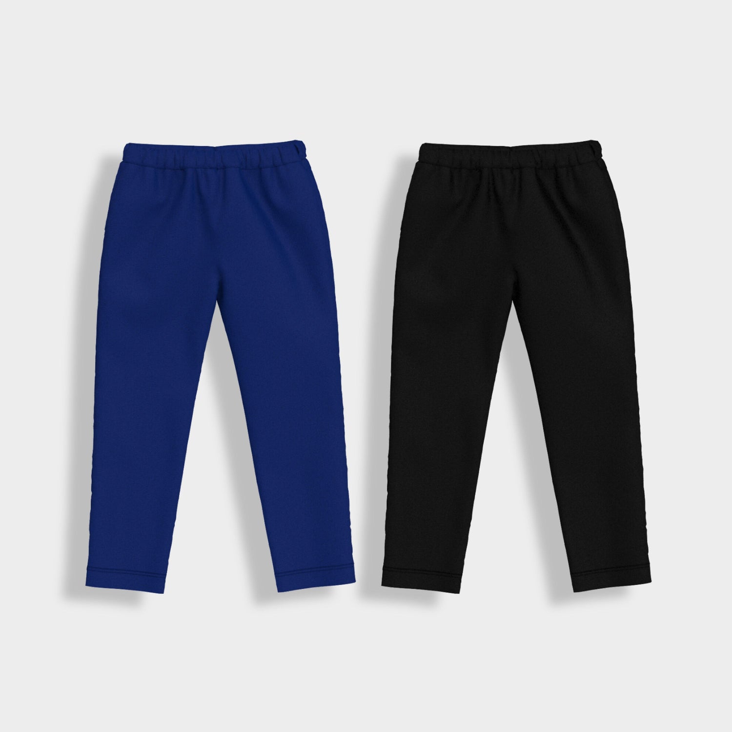 2 Pcs Leggings | Royal Blue, Black