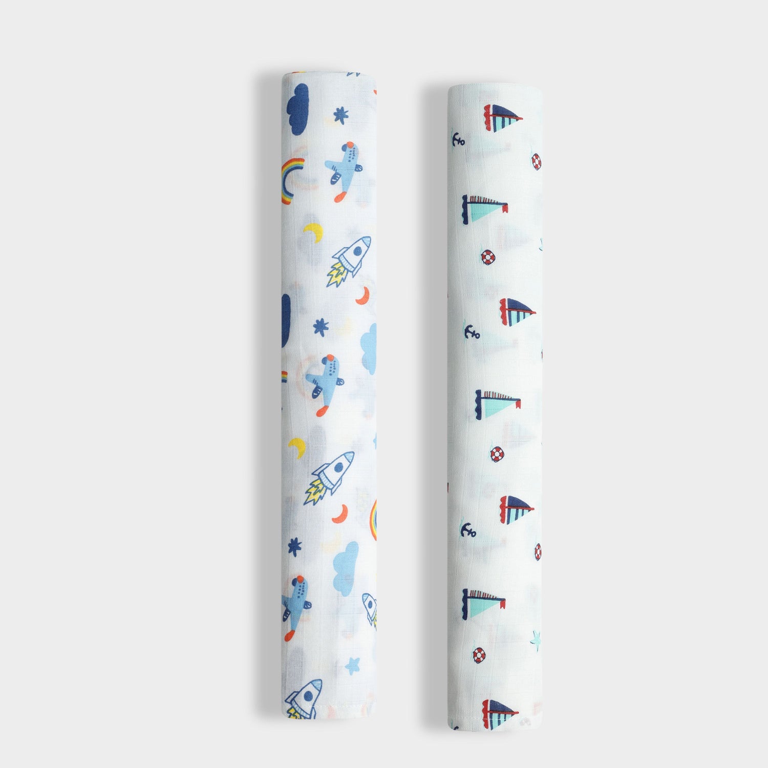 2 Pack Muslin Swaddle | Starry, Sailor