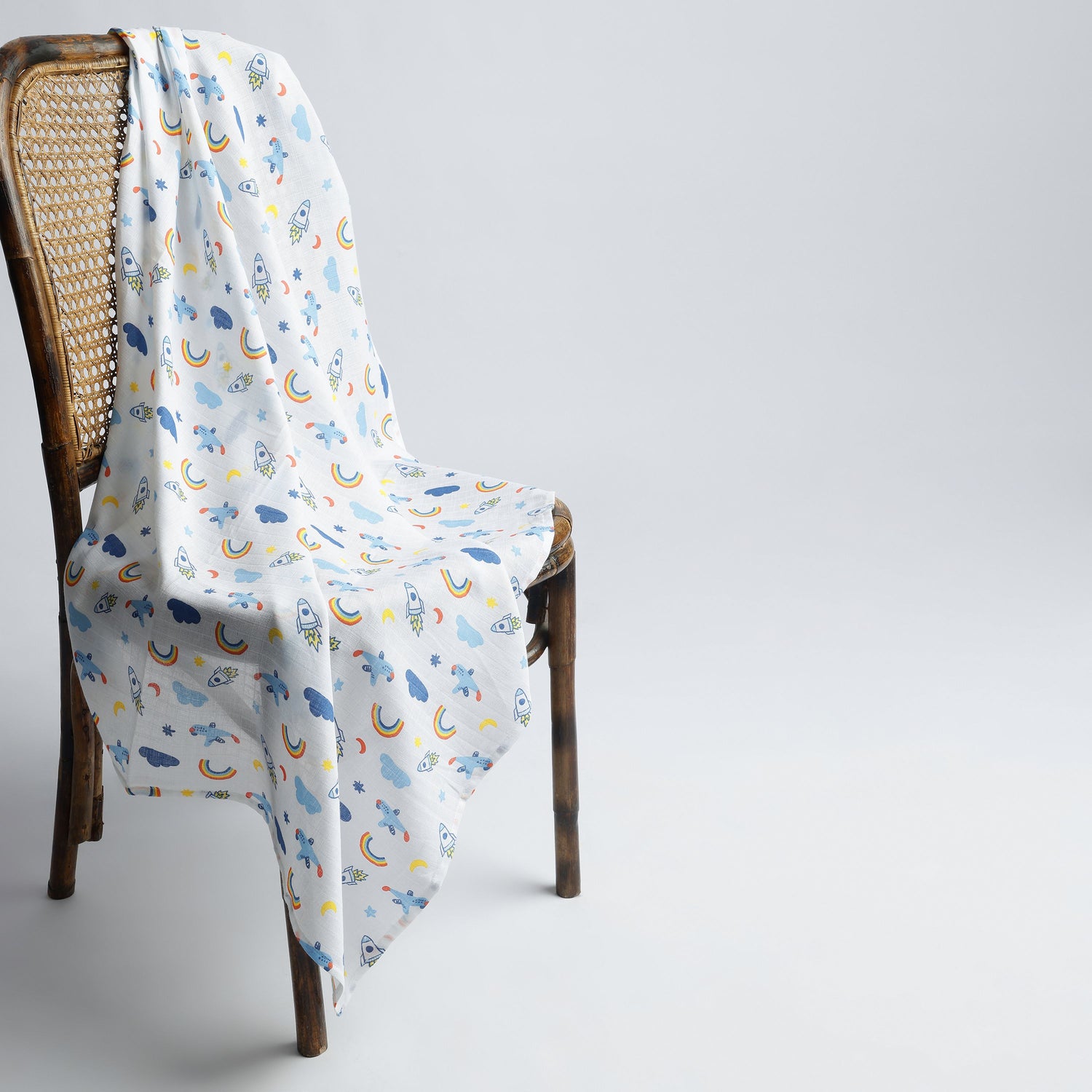 2 Pack Muslin Swaddle | Starry, Sailor