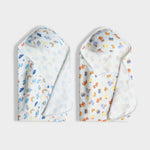 2 Pack Muslin Hooded Towel | Starry, Breakfast