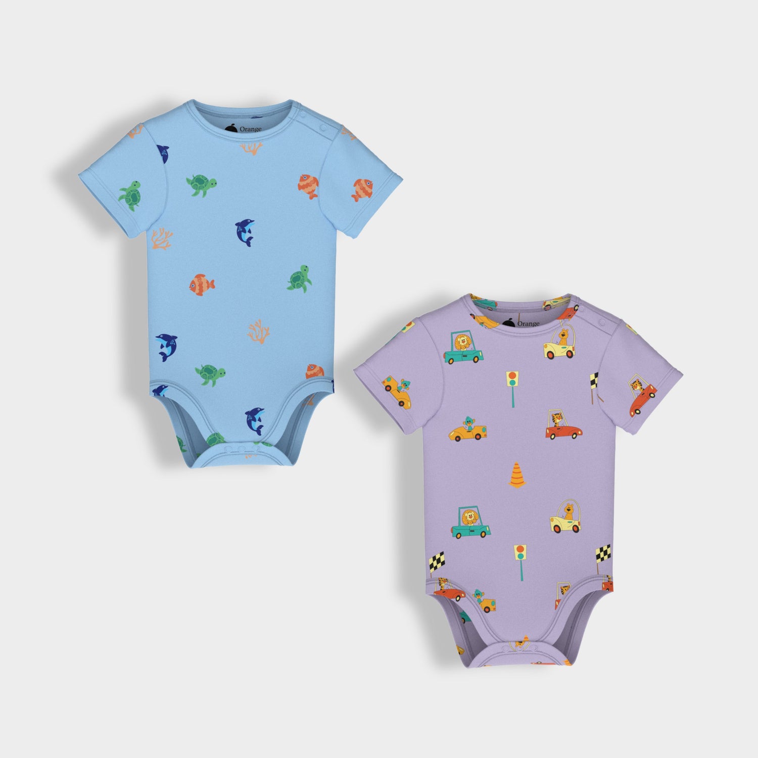 2 Pcs Half Sleeves Bodysuit | Underwater, Cars