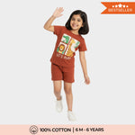 T-Shirt & Shorts Unisex Co-ord Set | Little Zoo
