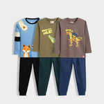 3 Pack Full Sleeves Unisex Co-ord Set | Peek A Boo, Crocooldile, Backpack Beast