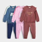 3 Pack Girls Sweatshirt & Joggers Set | Team Gen Alpha, Catitude, Spread Your Wings