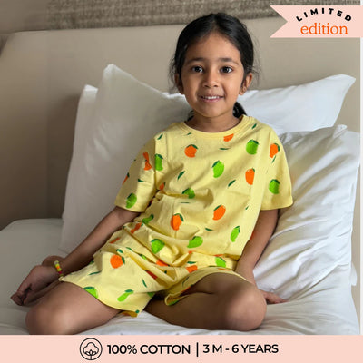 T-Shirt & Shorts Unisex Co-ord Set | Sweet Mango