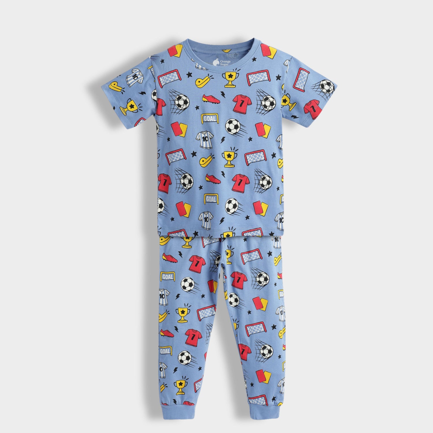 Half Sleeves Unisex Co-ord Set | Football