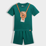 T-Shirt & Shorts Unisex Co-ord Set | Mini Camera