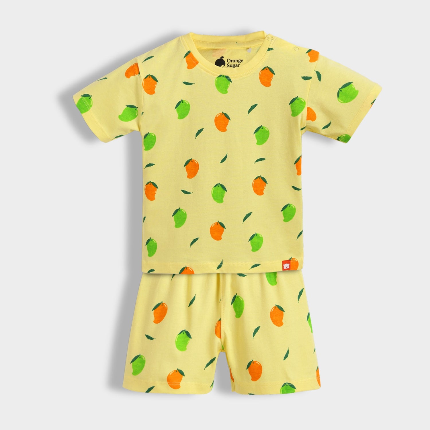 T-Shirt & Shorts Unisex Co-ord Set | Sweet Mango