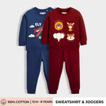 2 Pack Sweatshirt & Joggers | Fly High, Animal Kingdom