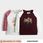 2 Pack Sweatshirts | Bee, Adventure Ride