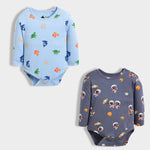 2 Pcs Full Sleeves Bodysuit | Space, Underwater