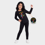 Full Sleeves Girls Top & Leggings Set | Chase The Sky