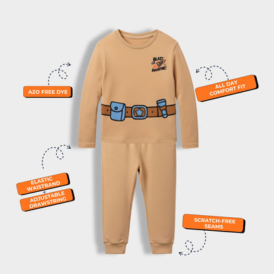 Full Sleeves Unisex Co-ord Set | Space Ship