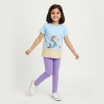 Girls Top & Leggings Set | Undersea Princess