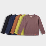 5 Pack Full Sleeves Unisex T-Shirts | Black, Royal Blue, Brown, Lime, Beetle Brown