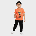 Half Sleeves Unisex T-Shirt & Joggers Set | DJ Teddy