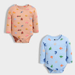 2 Pcs Full Sleeves Bodysuit | Farm, Underwater