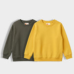 2 Pack Unisex Sweatshirts | Olive Green, Yellow