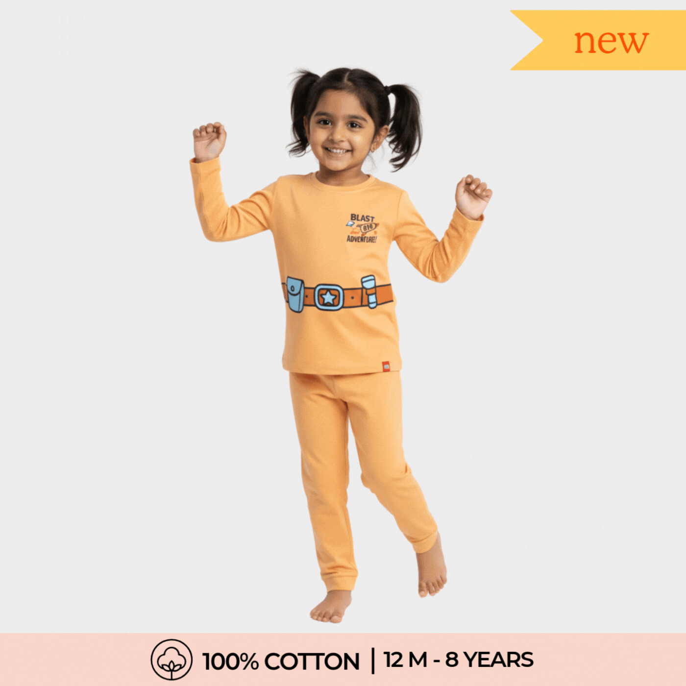 Full Sleeves Unisex Co-ord Set | Space Ship