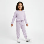 Full Sleeves Unisex Co-ord Set | Pointelle Lavender