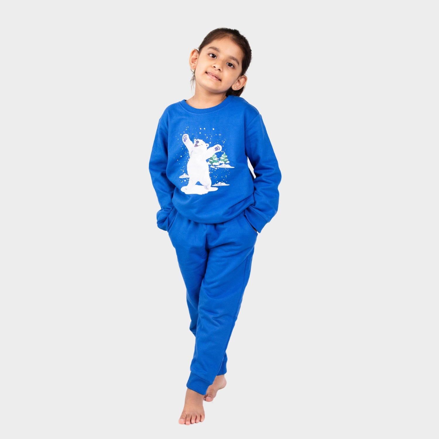 Sweatshirt & Joggers Set | Snowy Joy