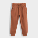 Cotton Joggers | Brown