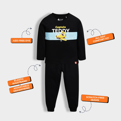 Full Sleeves Unisex Co-ord Set | Captain Teddy