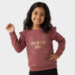 Winter Fleece Sweatshirt | Spread Your Wings