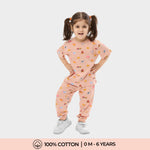 Half Sleeves Unisex Co-ord Set | Farm Animals