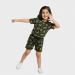 T-Shirt & Shorts Unisex Co-ord Set | Cheetah Chase