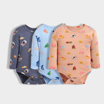 3 Pcs Full Sleeves Bodysuit | Space, Underwater, Farm