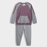 Unisex Sweatshirt & Joggers Set | Light Purple