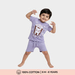 T-Shirt & Shorts Unisex Co-ord Set | Popcorn