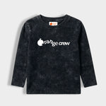 Full Sleeves Tee | Tie & Dye Black