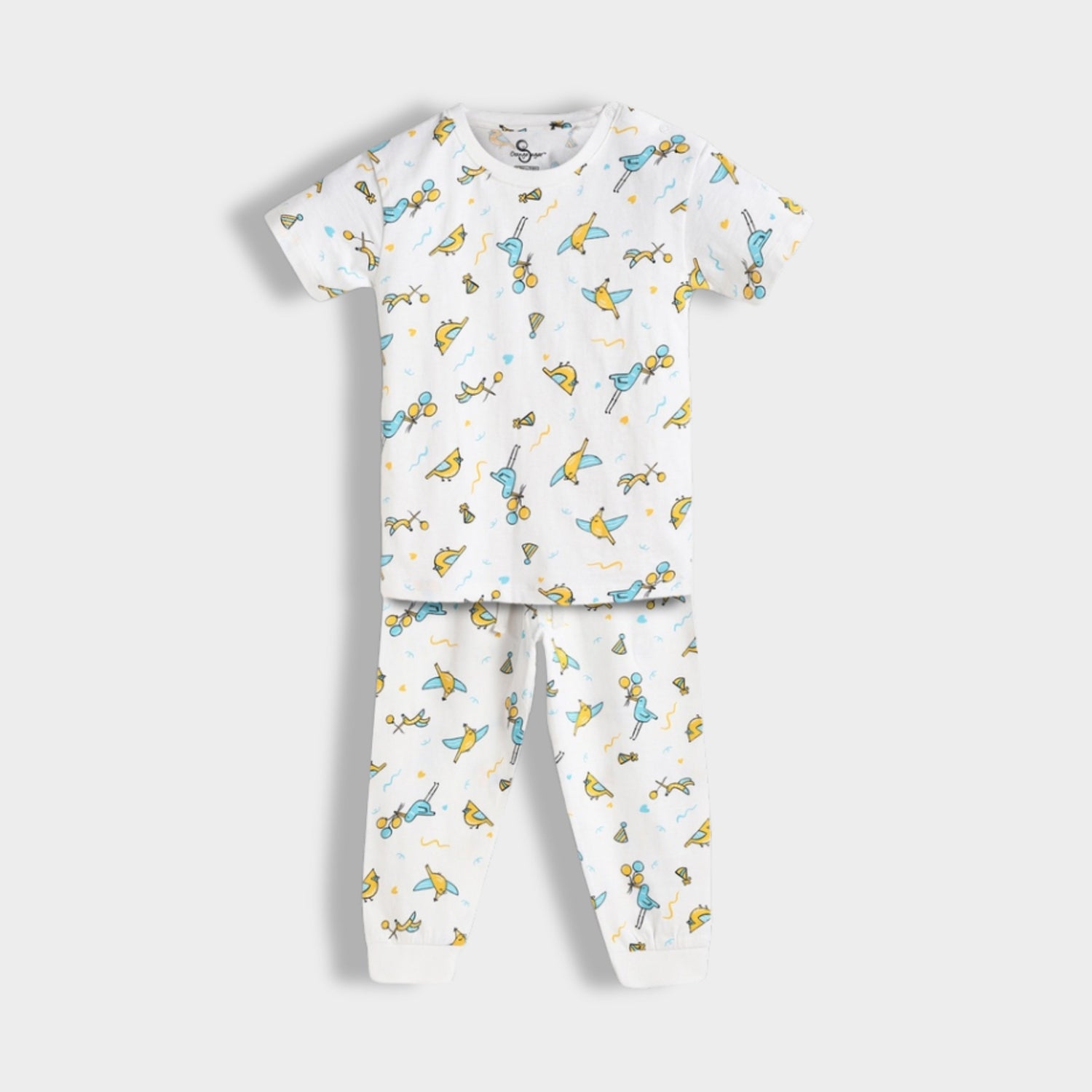 3 Pack Half Sleeves Unisex Co-ord Set | Garden, Bird & Underwater