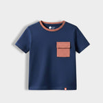 Half Sleeves Tee | Diesel Blue