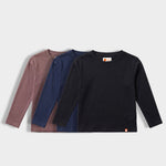3 Pack Full Sleeves Unisex T-Shirts | Black, Royal Blue, Beetle Brown