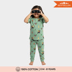 Half Sleeves Unisex Co-ord Set | Jungle Safari