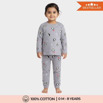 Full Sleeves Unisex Co-ord Set | Party Penguin