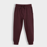 Cotton Joggers | Wine