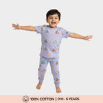 Half Sleeves Unisex Co-ord Set | Racing Cars